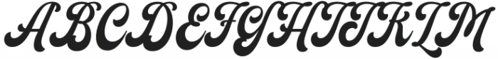 DDRasioline-Regular otf (400) Font UPPERCASE