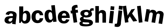 DdaftT-lowercase Font UPPERCASE