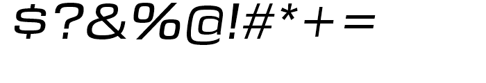 DDT Extended Italic Font OTHER CHARS