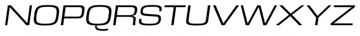 DDT Extended Book Italic Font UPPERCASE