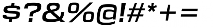DDT Ext SemiBold Italic Font OTHER CHARS