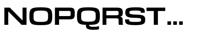 Ddt Extended Bold Font UPPERCASE