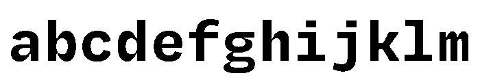Degular Mono Bold FONT