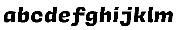 Degular Mono Extra Bold Italic FONT