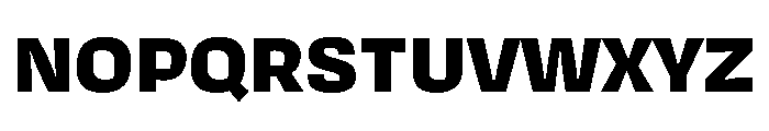 Degular Mono Heavy Font UPPERCASE