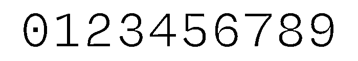 Degular Mono Light Font OTHER CHARS