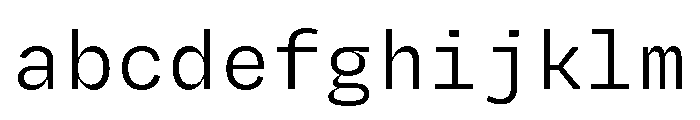 Degular Mono Regular FONT