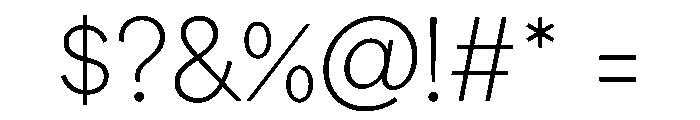 Degular Variable Regular Font OTHER CHARS