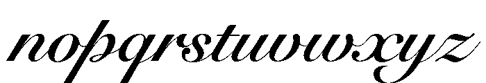 Deseo Bold Font LOWERCASE