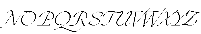 Deseo Light Italic Font UPPERCASE