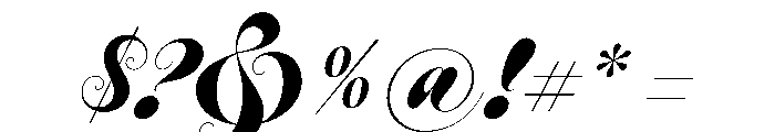 Deseo Medium Black Font OTHER CHARS