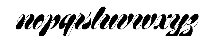 Deseo Medium Black Font LOWERCASE