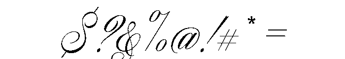 Deseo Medium Font OTHER CHARS