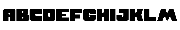 DECOL RZ Font UPPERCASE