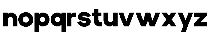 DECTONE-ExtraBold Font LOWERCASE