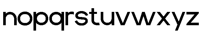 DECTONE-ExtraLight Font LOWERCASE
