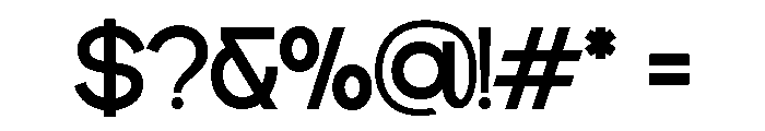 DECTONE-Light Font OTHER CHARS
