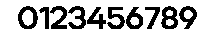 DECTONE-Medium Font OTHER CHARS