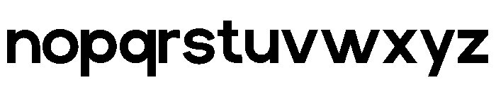 DECTONE-Medium Font LOWERCASE