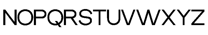DECTONE-Thin Font UPPERCASE