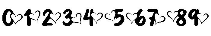 DEEDLY Regular Font OTHER CHARS