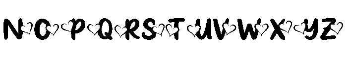 DEEDLY Regular Font UPPERCASE