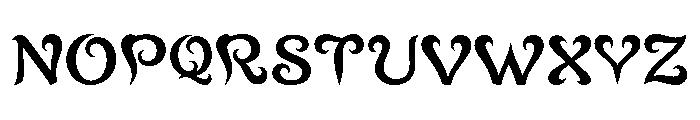 DEEP JOY Regular Font UPPERCASE