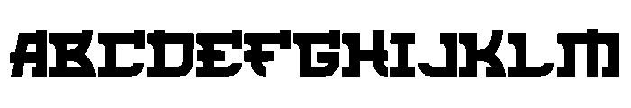 DELOSUE Font UPPERCASE