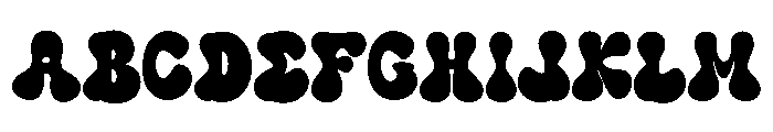 DELVA-Regular Font UPPERCASE