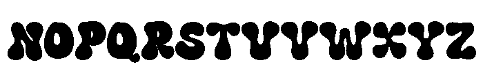 DELVA-Regular Font UPPERCASE