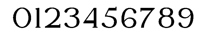 DENOVA Bold Font OTHER CHARS