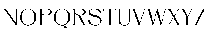 DENOVA Font UPPERCASE