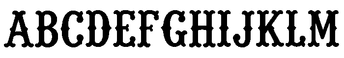 DESERT COWBOY Font UPPERCASE
