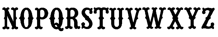 DESERT COWBOY Font UPPERCASE