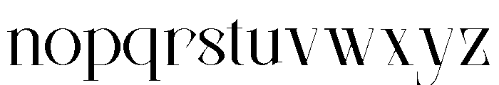 DEVITO Regular Font LOWERCASE