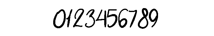 De Flamour Whimsical Font OTHER CHARS