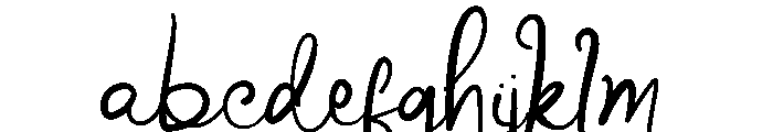 De Flamour Whimsical FONT