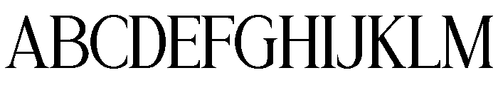 De Floria-Regular Font UPPERCASE