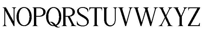 De Floria-Regular Font UPPERCASE