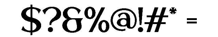 De Rozzo-Regular Font OTHER CHARS