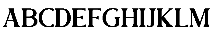 De Rozzo-Regular Font UPPERCASE