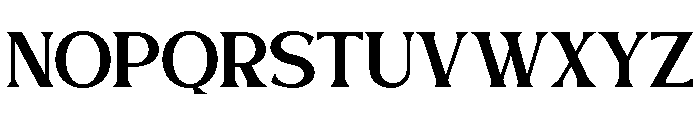 De Rozzo-Regular Font UPPERCASE
