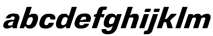 DeBox Bold Italic Short FONT