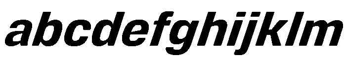 DeBox Bold Italic FONT