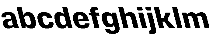DeBox Bold Slanted FONT