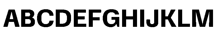 DeBox Bold Font UPPERCASE