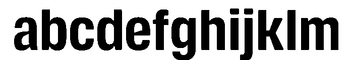 DeBox Condensed Bold Tall FONT