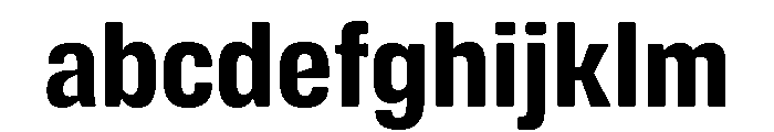 DeBox Condensed Bold FONT