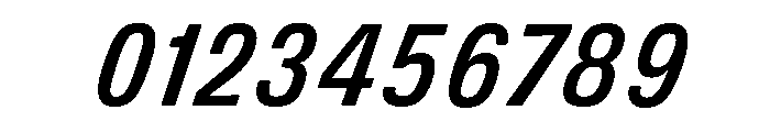 DeBox Condensed Med Ita Short Font OTHER CHARS