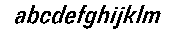 DeBox Condensed Med Ita Short FONT